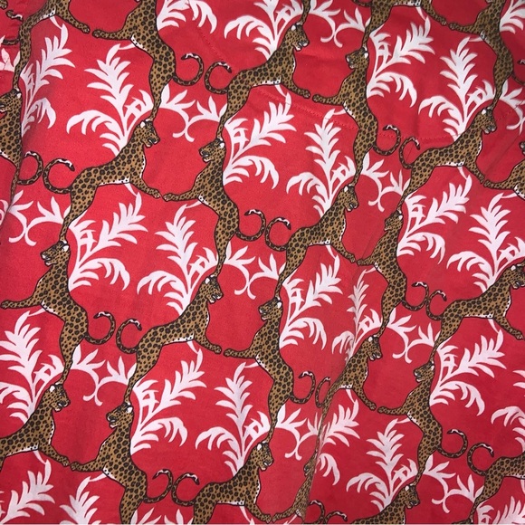 Tizzie Womens Button Down Long-sleeve Jaguar leopard graphic print size M - Picture 11 of 12